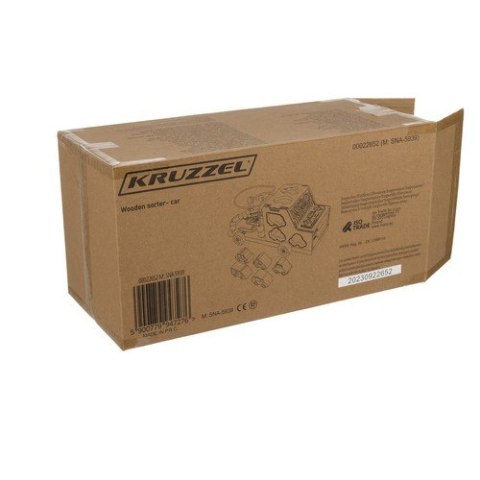 Sorter- auto drewniane Kruzzel 22652 Kruzzel