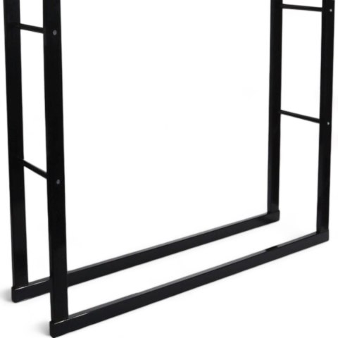 Stojak na Drewno Kominkowe Bituxx Stalowy Nowoczesny Design 150cm Bituxx Stojak na Drewno Kominkowe Bituxx Stalowy Nowoczesny Design 150cm Bituxx