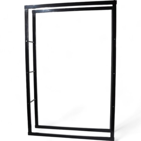 Stojak na Drewno Kominkowe Bituxx Stalowy Nowoczesny Design 150cm Bituxx Stojak na Drewno Kominkowe Bituxx Stalowy Nowoczesny Design 150cm Bituxx