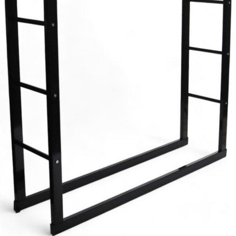 Stojak na Drewno Kominkowe Bituxx Stalowy Smukły Design 100cm Bituxx Stojak na Drewno Kominkowe Bituxx Stalowy Smukły Design 100cm Bituxx
