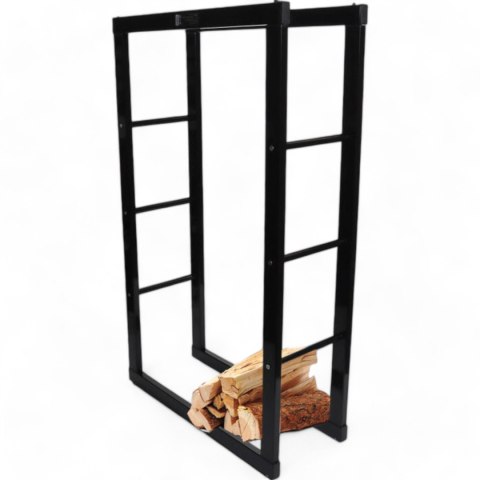 Stojak na Drewno Kominkowe Bituxx Stalowy Smukły Design 150cm Bituxx