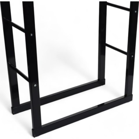 Stojak na Drewno Kominkowe Bituxx Stalowy Smukły Design 150cm Bituxx