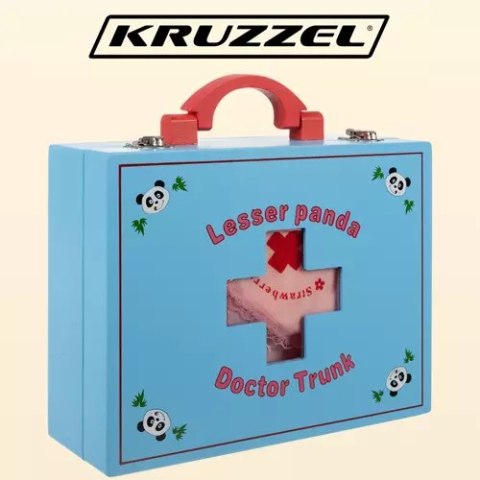 Zestaw małego doktora- drewniany Kruzzel 19869 Kruzzel Zestaw małego doktora- drewniany Kruzzel 19869 Kruzzel