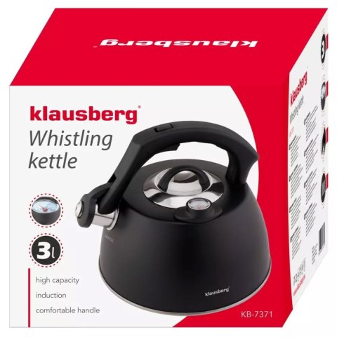 CZAJNIK STALOWY Z TERMOMETREM 3L KLAUSBERG KB-7371 KLAUSBERG CZAJNIK STALOWY Z TERMOMETREM 3L KLAUSBERG KB-7371 KLAUSBERG