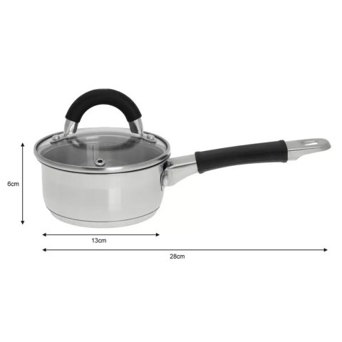 RONDEL Z POKRYWĄ 12cm KINGHOFF KH-1253 0,5L KINGHOFF RONDEL Z POKRYWĄ 12cm KINGHOFF KH-1253 0,5L KINGHOFF