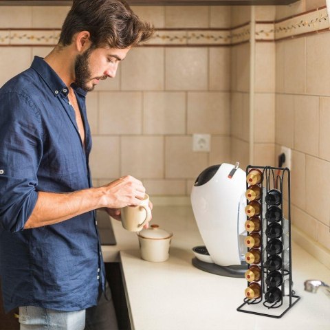 STOJAK ORGANIZER NA KAPSUŁKI NESPRESSO DO KAWY 32szt. EXCELLENT HOUSWARE STOJAK ORGANIZER NA KAPSUŁKI NESPRESSO DO KAWY 32szt. EXCELLENT HOUSWARE