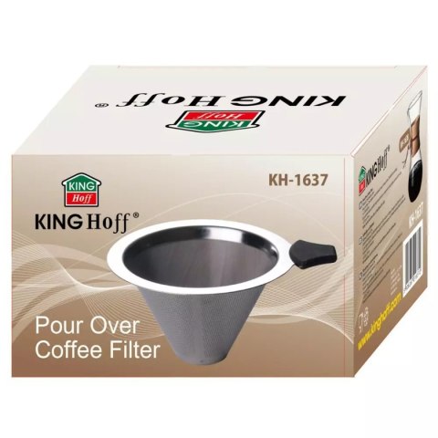 ZAPARZACZ FILTR STALOWY DO KAWY KINGHOFF KH-1637 KINGHOFF ZAPARZACZ FILTR STALOWY DO KAWY KINGHOFF KH-1637 KINGHOFF