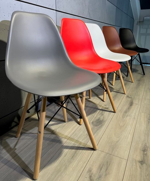Krzesło skandynawskie IMPERIA DARK GREY II GATUNEK Lugano
