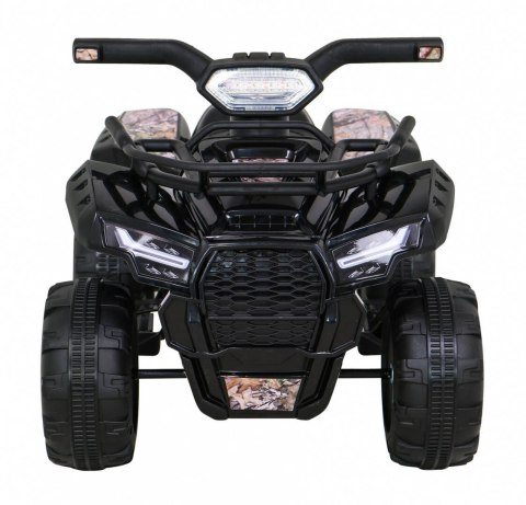 Quad Storm na akumulator dla dzieci Czarny + Silnik 25W + MP3 USB + LED Ramiz