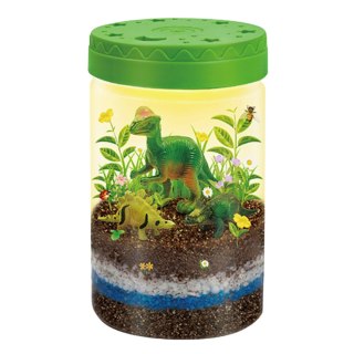 DINOZAUR TERRARIUM PROJEKTOR LAMPKA NOCNA DINOZAURY PIASEK NAKLEJKI ROŚLINY Import ProNice