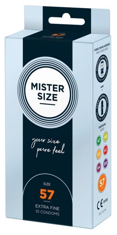 Mister Size 57mm pack of 10 Boss of toys Mister Size 57mm pack of 10 Boss of toys