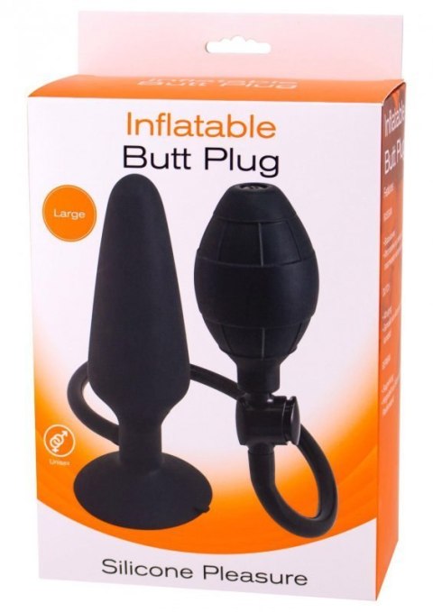 Inflatable Butt Plug L Black Boss of toys Inflatable Butt Plug L Black Boss of toys