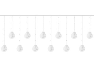 Kurtyna świetlna 108LED - zimny biały 31V KŚ11347 Iso Trade