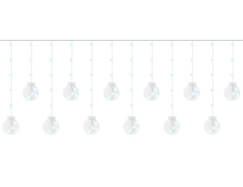 Kurtyna świetlna 108LED - zimny biały 31V KŚ11347 Iso Trade Kurtyna świetlna 108LED - zimny biały 31V KŚ11347 Iso Trade