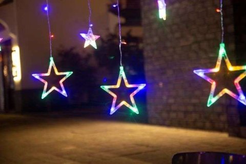 Kurtyna świetlna 138 LED - multicolor 31V KŚ11316 Iso Trade Kurtyna świetlna 138 LED - multicolor 31V KŚ11316 Iso Trade