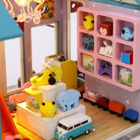 HONGDA Składany Drewniany Model Puzzle 3D DIY Sklep z Zabawkami Guangzhou Hongda Craft Co.,Ltd