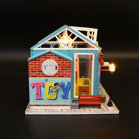 HONGDA Składany Drewniany Model Puzzle 3D DIY Sklep z Zabawkami Guangzhou Hongda Craft Co.,Ltd