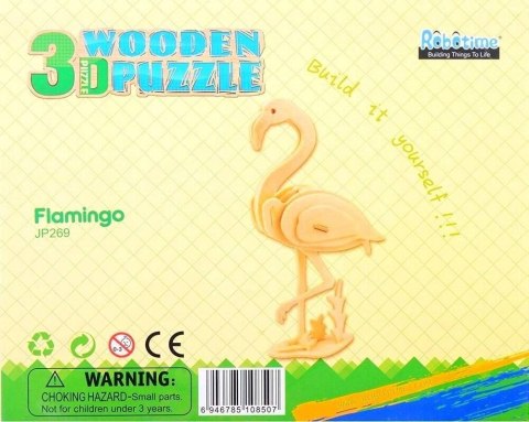 ROBOTIME Drewniane Puzzle 3D - Flaming Robotime ROBOTIME Drewniane Puzzle 3D - Flaming Robotime