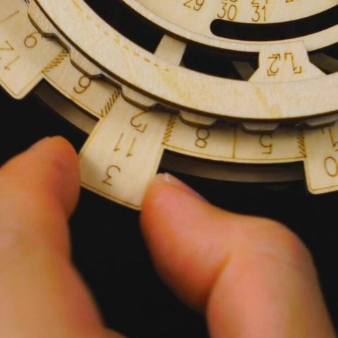 ROBOTIME Drewniane Puzzle 3D - Kalendarz Robotime
