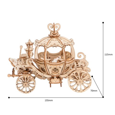 ROBOTIME Drewniane Puzzle 3D - Kareta Robotime
