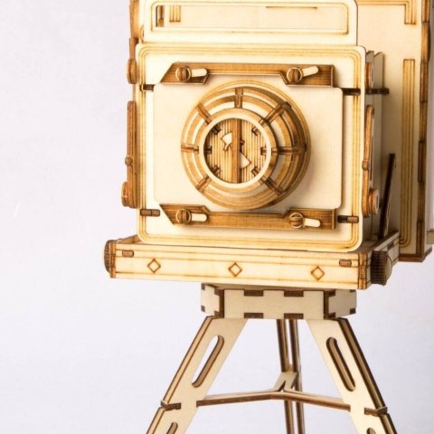 ROBOTIME Drewniane Puzzle 3D - Organizer Kamera Robotime ROBOTIME Drewniane Puzzle 3D - Organizer Kamera Robotime