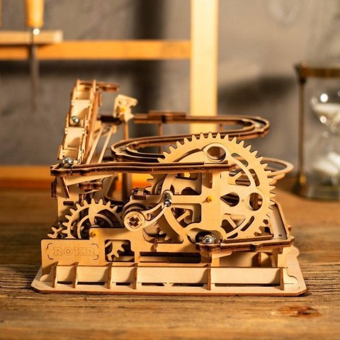 ROBOTIME Drewniane Puzzle 3D - Tor Do Wyścigu Kulek LG501 Robotime