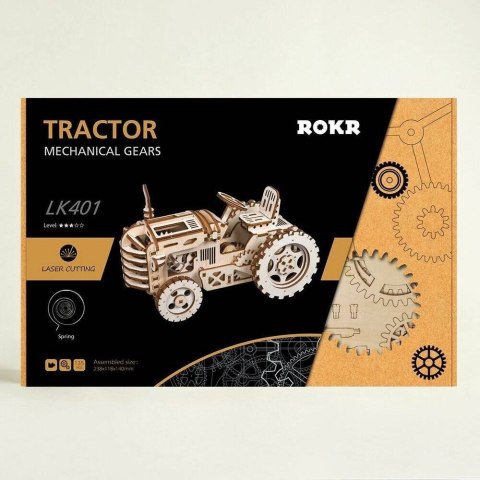 ROBOTIME Drewniane Puzzle 3D - Traktor Robotime ROBOTIME Drewniane Puzzle 3D - Traktor Robotime