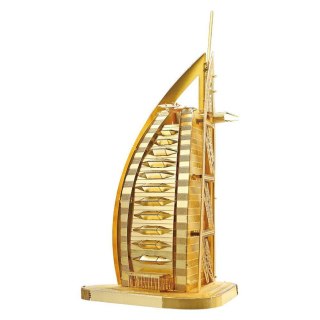 Piececool Puzzle Metalowe Model 3D - Burj Al Arab Piececool