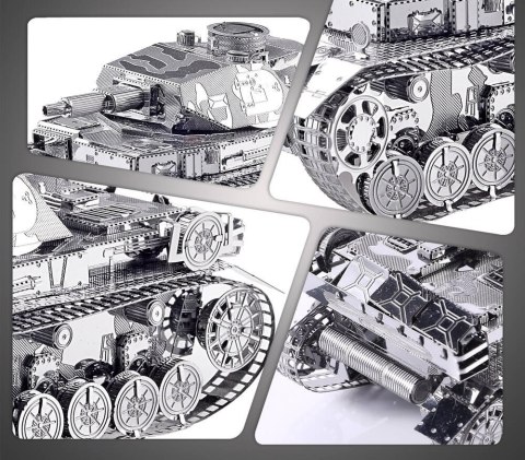 Piececool Puzzle Metalowe Model 3D - Czołg IV Piececool Piececool Puzzle Metalowe Model 3D - Czołg IV Piececool