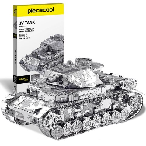 Piececool Puzzle Metalowe Model 3D - Czołg IV Piececool Piececool Puzzle Metalowe Model 3D - Czołg IV Piececool
