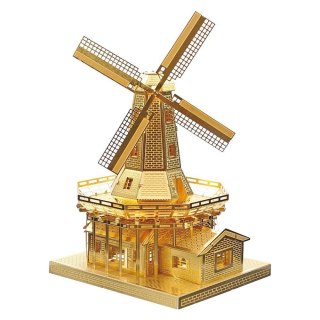 Piececool Puzzle Metalowe Model 3D - Holenderski Wiatrak Piececool