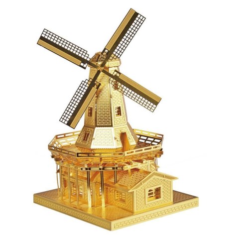 Piececool Puzzle Metalowe Model 3D - Holenderski Wiatrak Piececool Piececool Puzzle Metalowe Model 3D - Holenderski Wiatrak Piececool