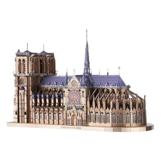 Piececool Puzzle Metalowe Model 3D - Katedra Notre Dame Piececool