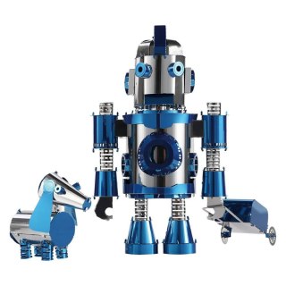 Piececool Puzzle Metalowe Model 3D - Robot Coolbot Mały Podróżnik Piececool