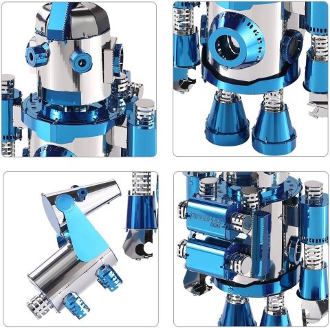 Piececool Puzzle Metalowe Model 3D - Robot Coolbot Mały Podróżnik Piececool