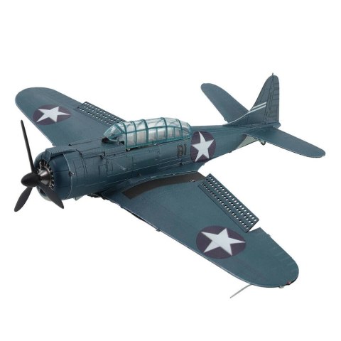 Piececool Puzzle Metalowe Model 3D - Samolot Bombowiec SBD Dauntless Piececool Piececool Puzzle Metalowe Model 3D - Samolot Bombowiec SBD Dauntless Piececool
