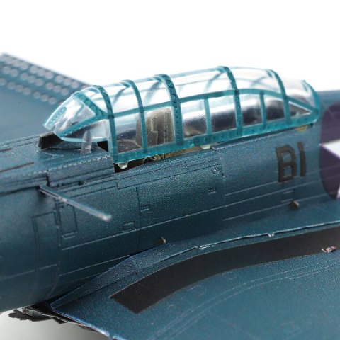 Piececool Puzzle Metalowe Model 3D - Samolot Bombowiec SBD Dauntless Piececool Piececool Puzzle Metalowe Model 3D - Samolot Bombowiec SBD Dauntless Piececool