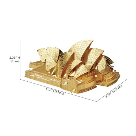 Piececool Puzzle Metalowe Model 3D - Sydney Opera House Piececool Piececool Puzzle Metalowe Model 3D - Sydney Opera House Piececool