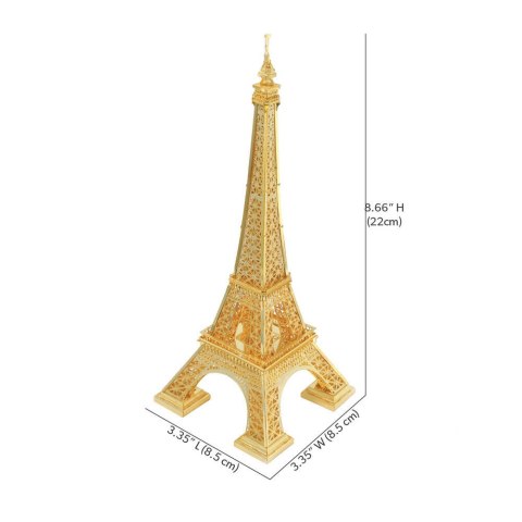 Piececool Puzzle Metalowe Model 3D - Wieża Eiffla Piececool Piececool Puzzle Metalowe Model 3D - Wieża Eiffla Piececool