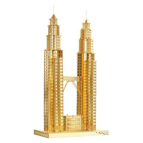 Piececool Puzzle Metalowe Model 3D - Wieże Petronas Piececool Piececool Puzzle Metalowe Model 3D - Wieże Petronas Piececool