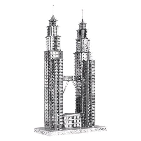 Piececool Puzzle Metalowe Model 3D - Wieże Petronas Piececool Piececool Puzzle Metalowe Model 3D - Wieże Petronas Piececool
