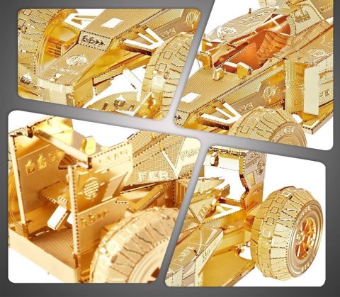 Piececool Puzzle Metalowe Model 3D - Wyścigówka Piececool