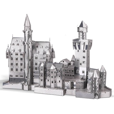 Piececool Puzzle Metalowe Model 3D - Zamek Neuschwanstein Piececool Piececool Puzzle Metalowe Model 3D - Zamek Neuschwanstein Piececool