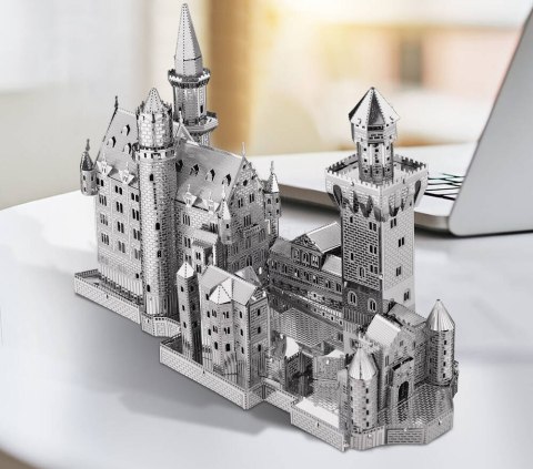 Piececool Puzzle Metalowe Model 3D - Zamek Neuschwanstein Piececool Piececool Puzzle Metalowe Model 3D - Zamek Neuschwanstein Piececool