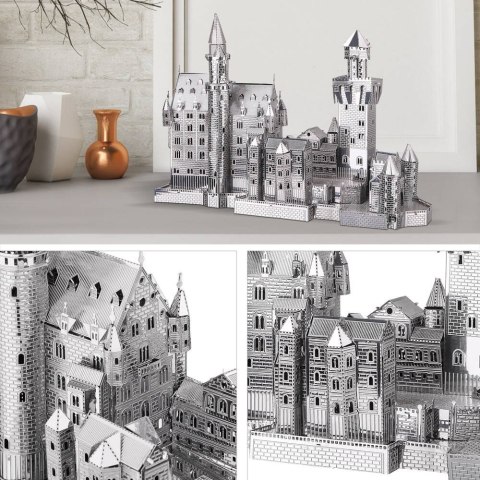 Piececool Puzzle Metalowe Model 3D - Zamek Neuschwanstein Piececool Piececool Puzzle Metalowe Model 3D - Zamek Neuschwanstein Piececool