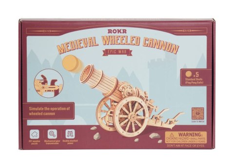ROBOTIME Drewniane Puzzle 3D - Armata Robotime