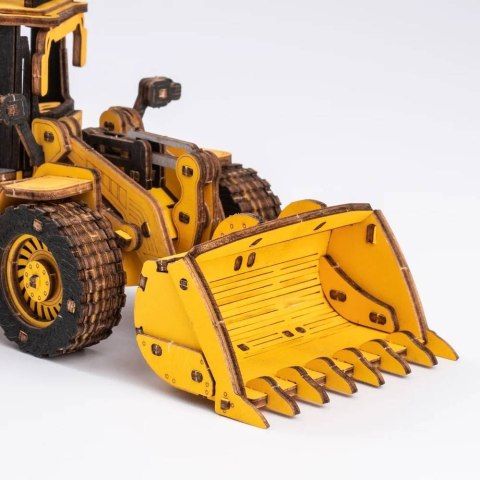 ROBOTIME Drewniane Puzzle 3D - Buldożer Robotime