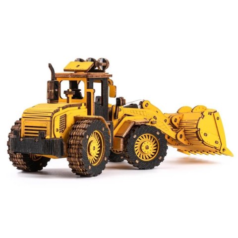 ROBOTIME Drewniane Puzzle 3D - Buldożer Robotime