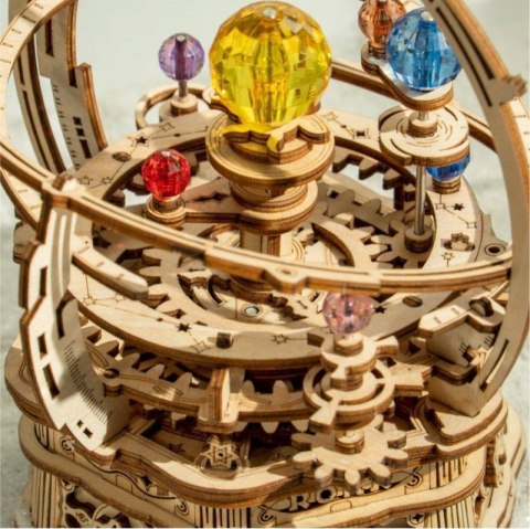 ROBOTIME Drewniane Puzzle 3D - Pozytywka Gwieździsta Noc Robotime
