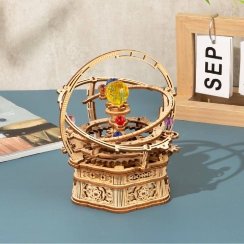ROBOTIME Drewniane Puzzle 3D - Pozytywka Gwieździsta Noc Robotime